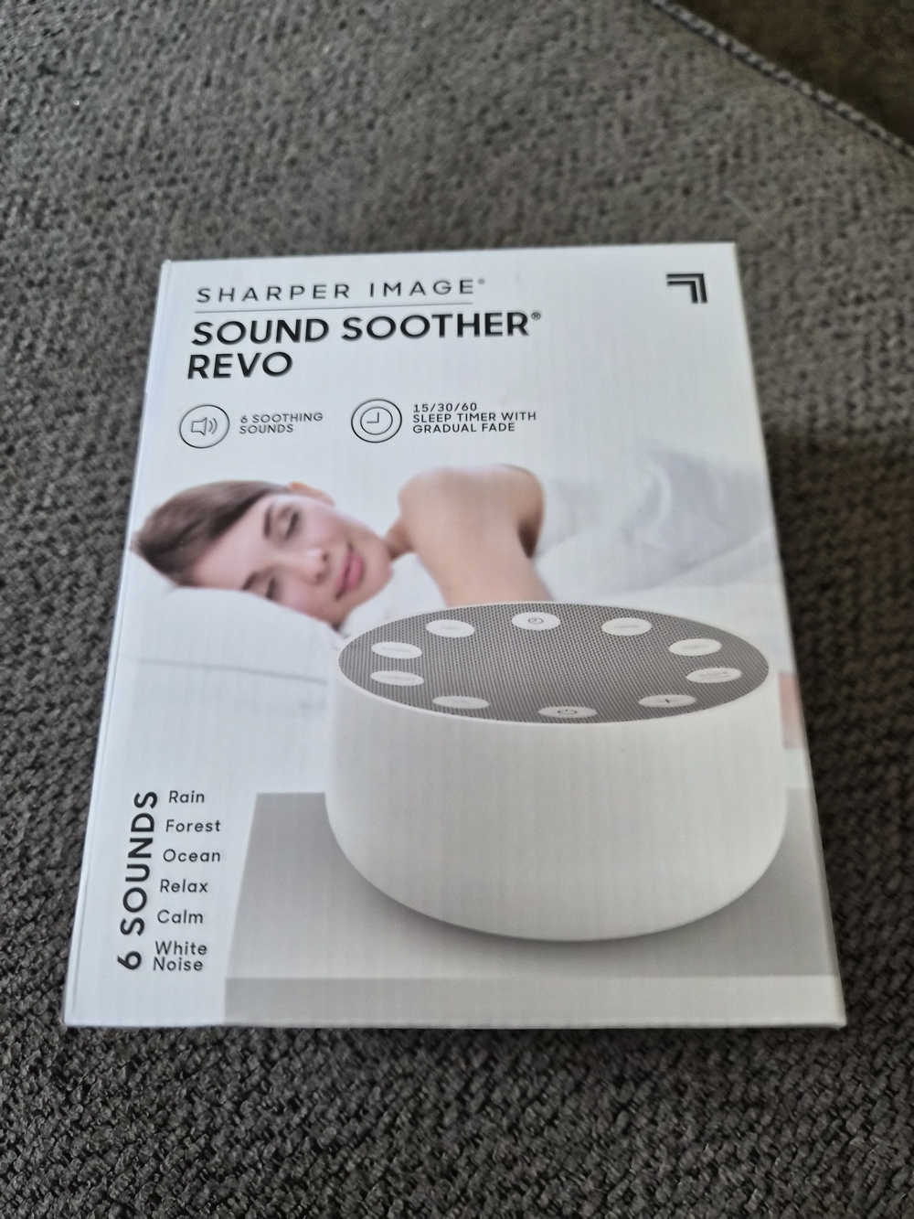 Sharper Image Sound Soother Revo - White